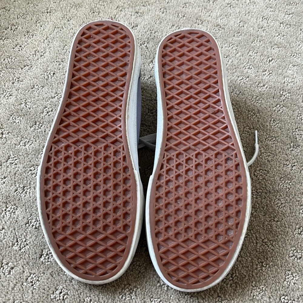 Vans Lace Up Old Skool Purple Shoes Women’s Size 9 Men’s Size 7.5 - Picture 3 of 10